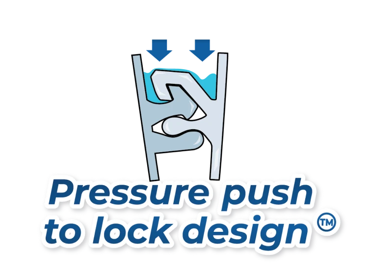 Leak-proof Zipper Profile