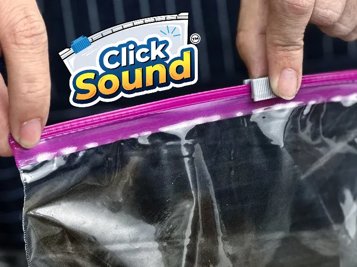 Audible Click & Lock Slider